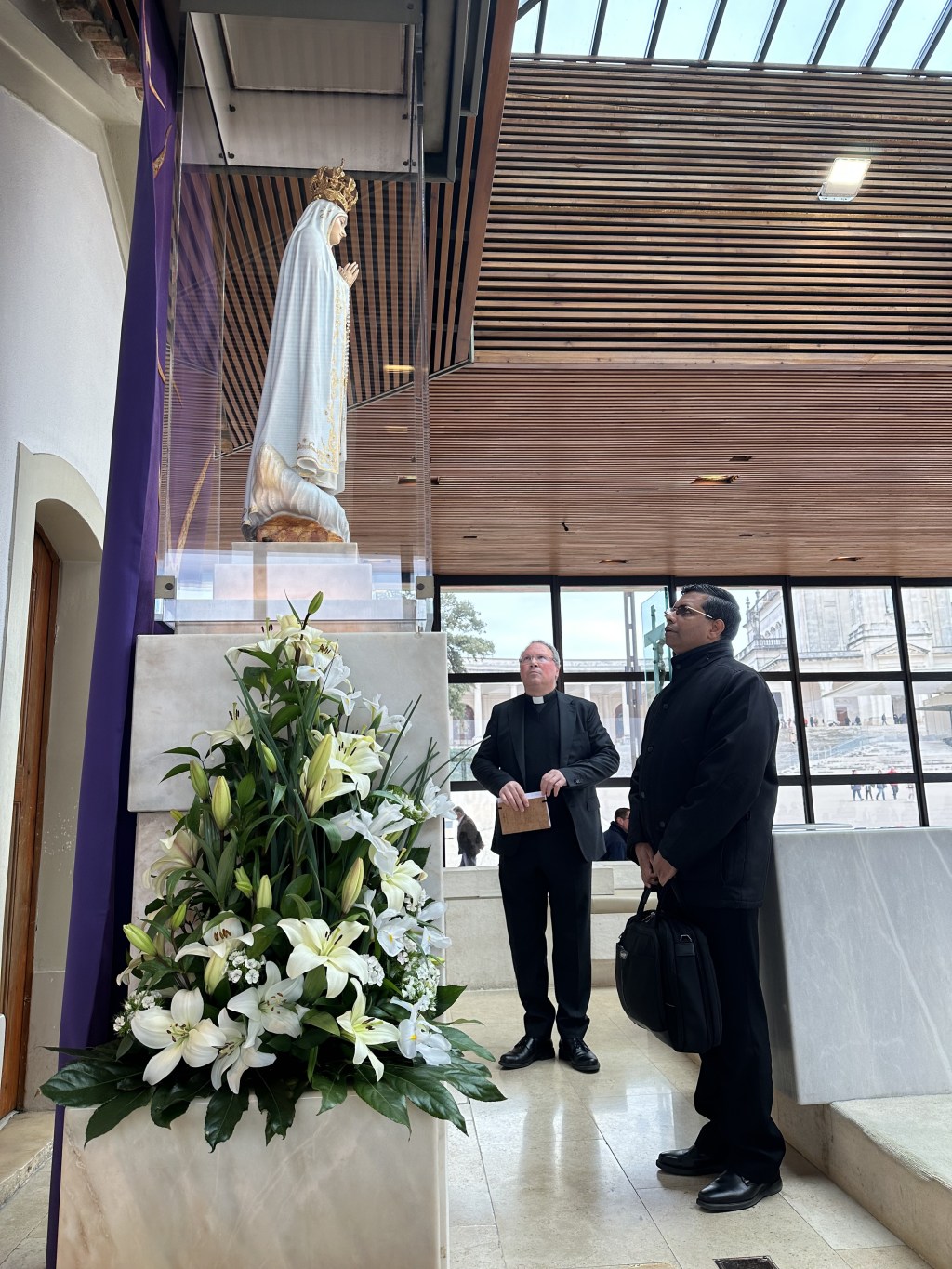 Mons. George Koovakad no Colégio&nbsp;Cardinalício